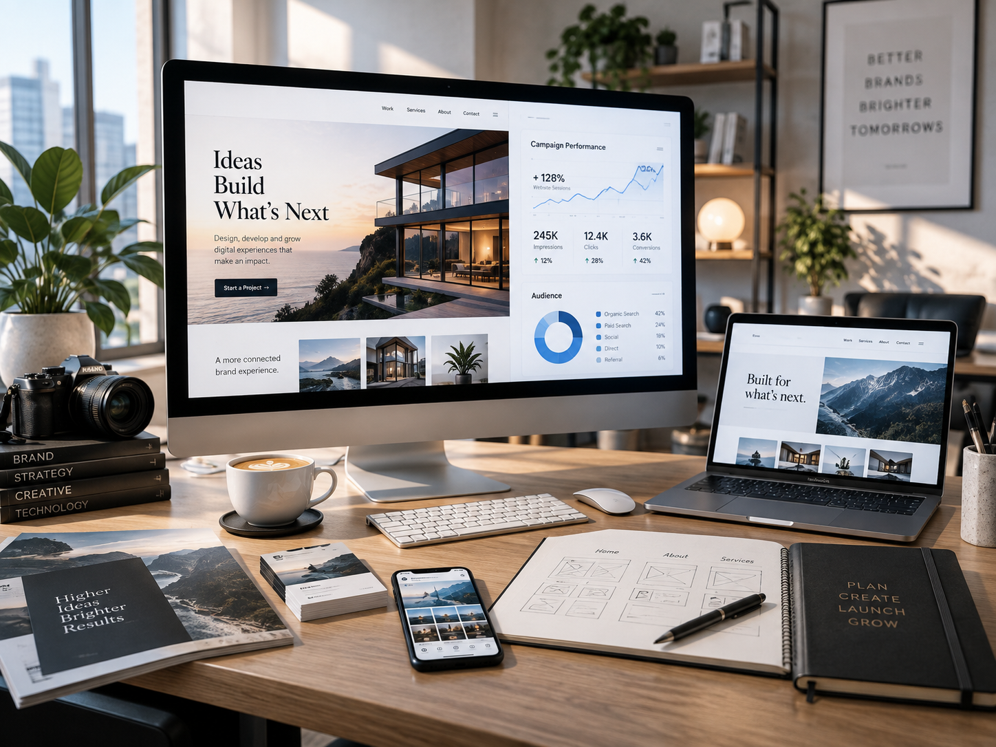 Digital showcase